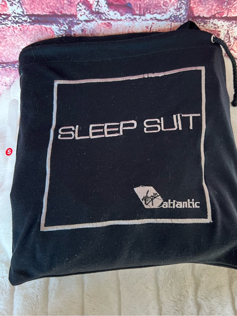 NWT Virgin Atlantic Upper Class Sleep Suit Loungewear Pajama Set